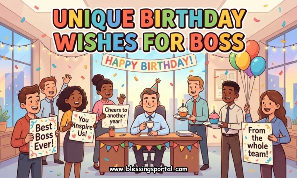 Unique Birthday Wishes for Boss