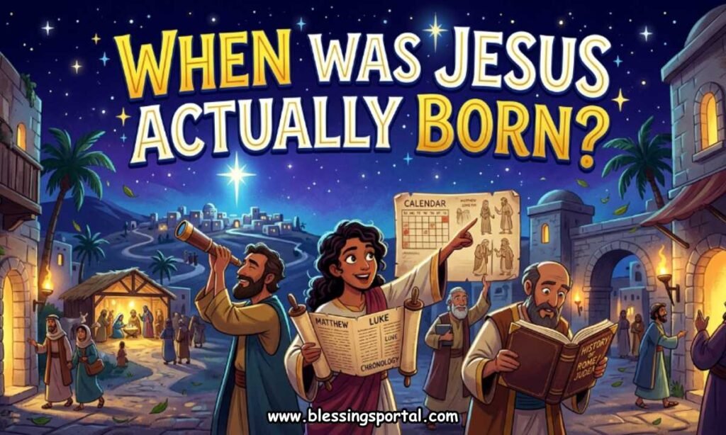 When Was Jesus Actually Born