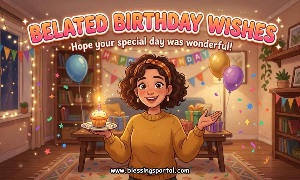 Belated Birthday Wishes