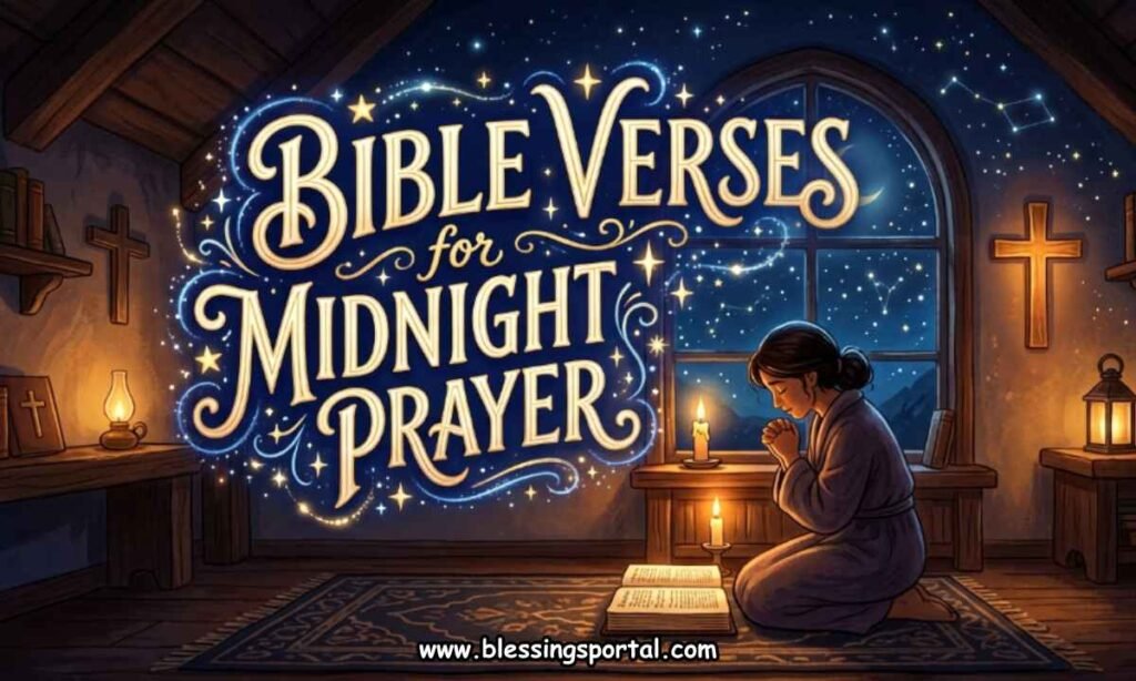 Bible Verses for Midnight Prayer