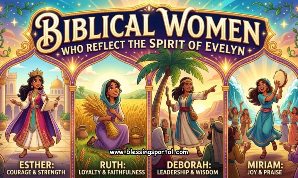 Biblical Women Who Reflect the Spirit of Evelyn