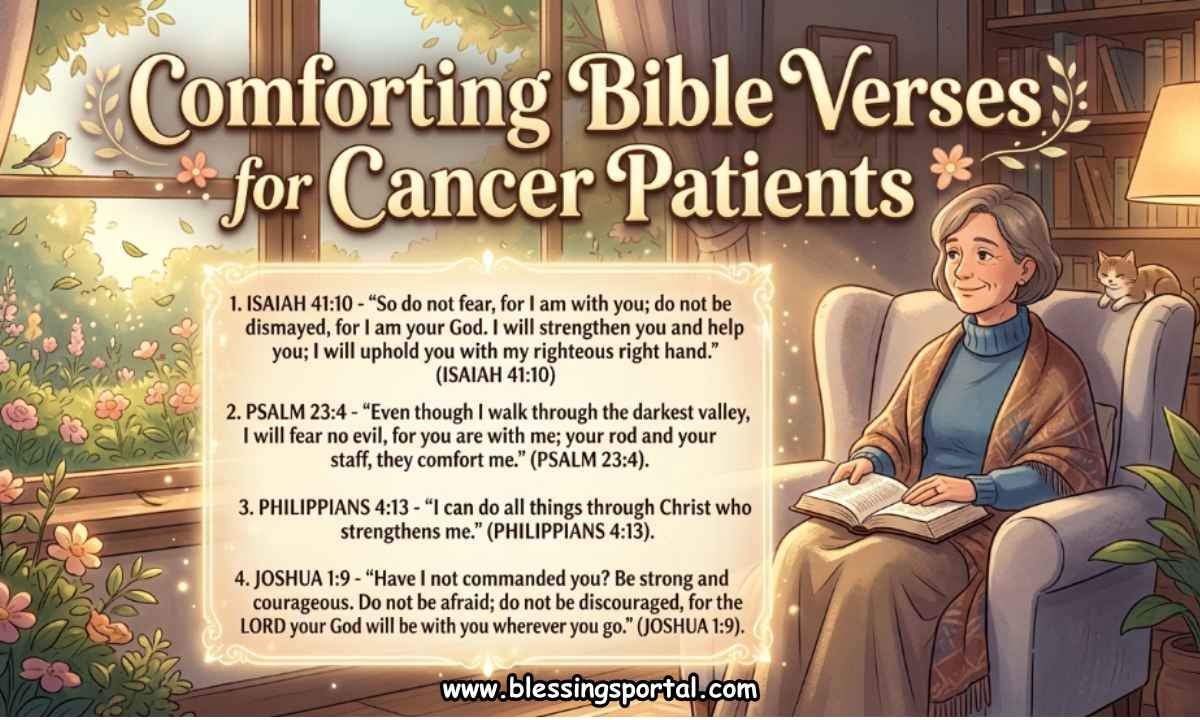 Comforting Bible Verses for Cancer Patients