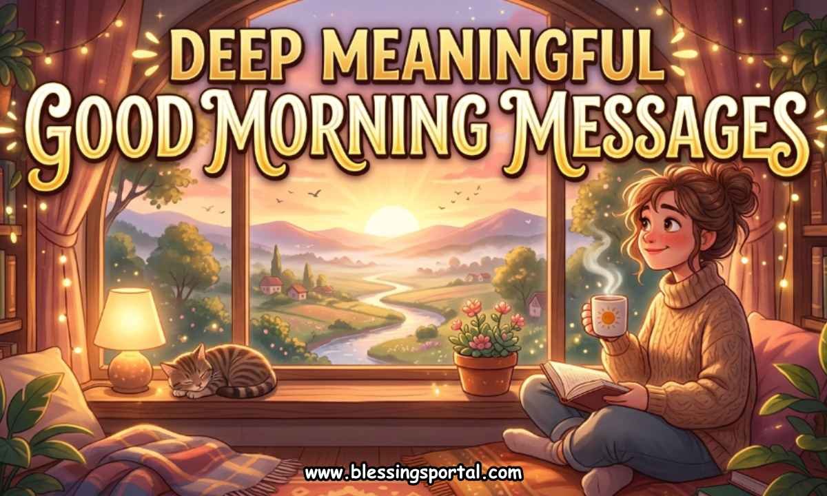 Deep Meaningful Good Morning Messages