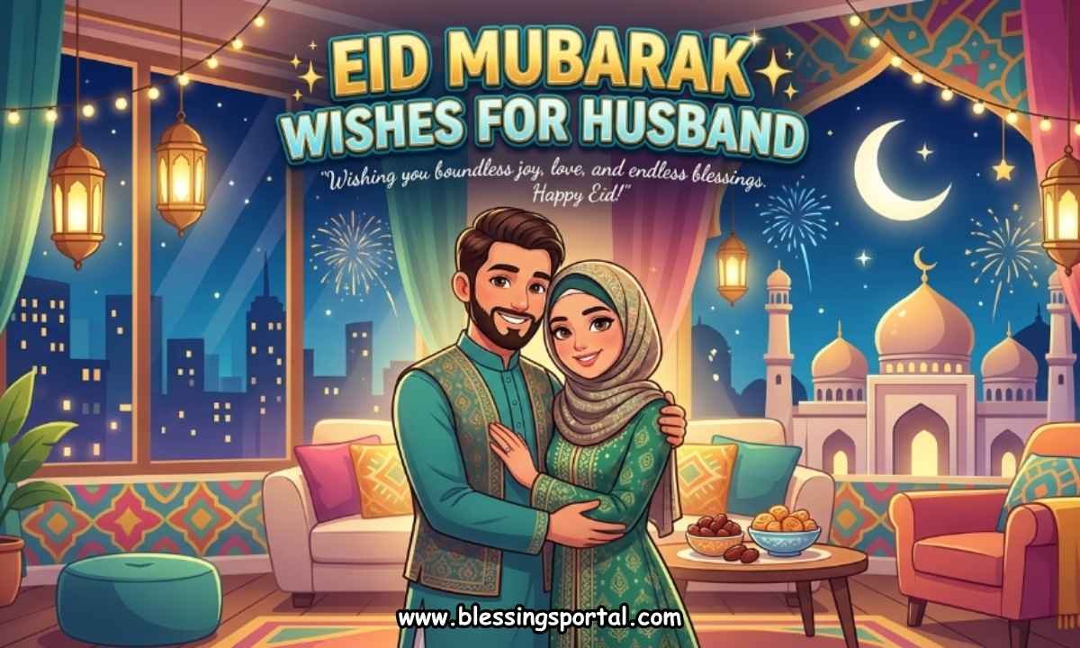 Eid Mubarak Wishes for Husband