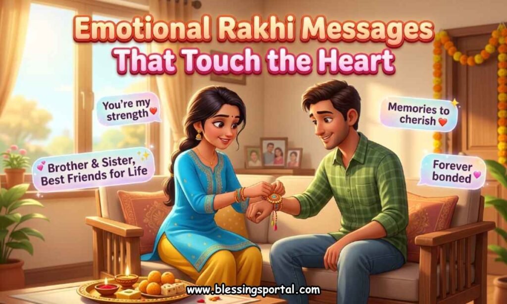 Emotional Rakhi Messages That Touch the Heart