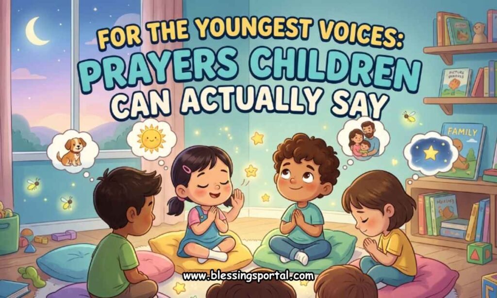 For the Youngest Voices - Prayers Children Can Actually Say