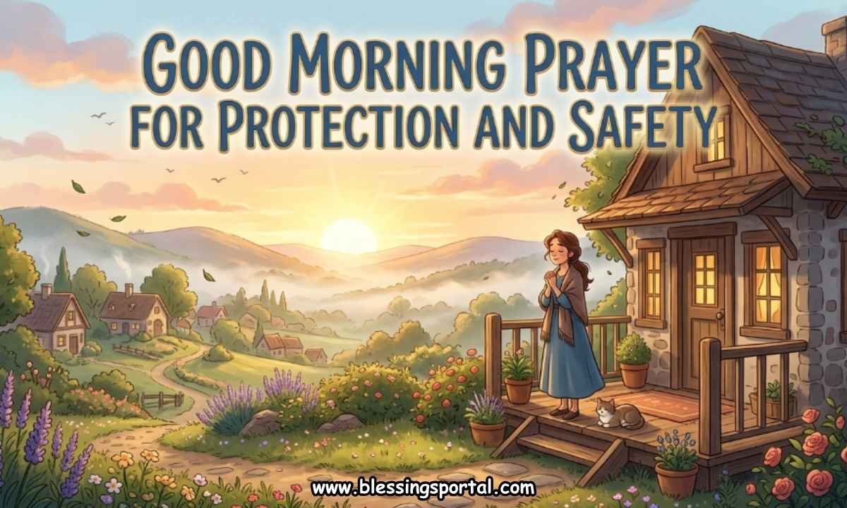 Good Morning Prayer for Protection and Safety