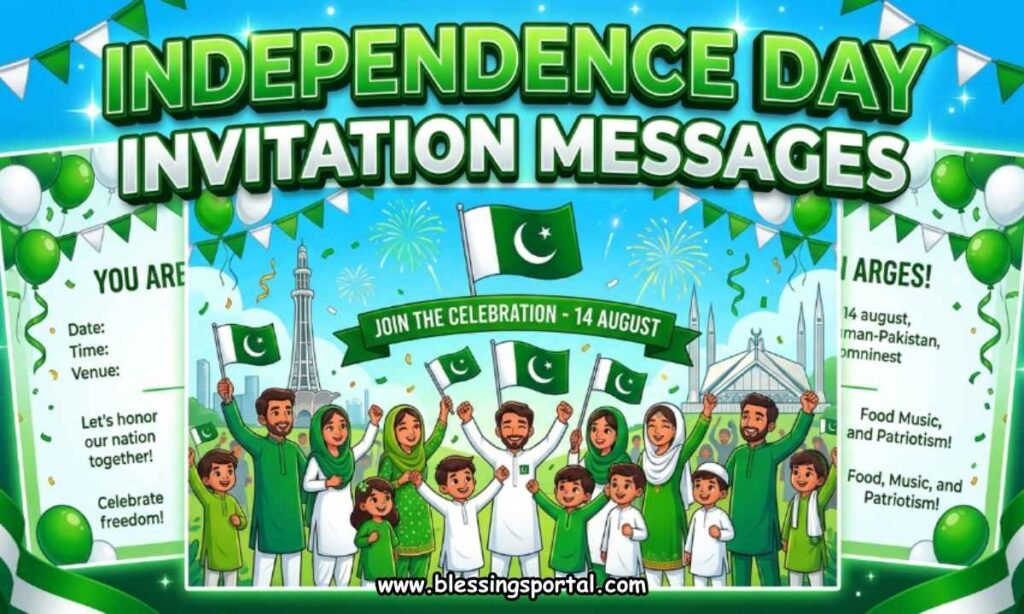 Independence Day Invitation Messages