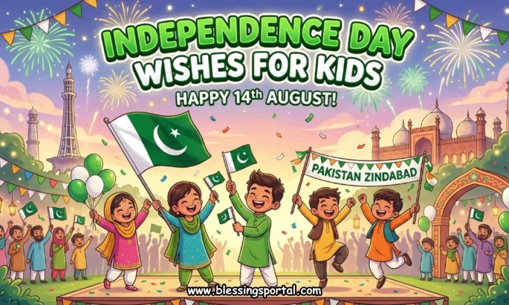 Independence Day Wishes for Kids
