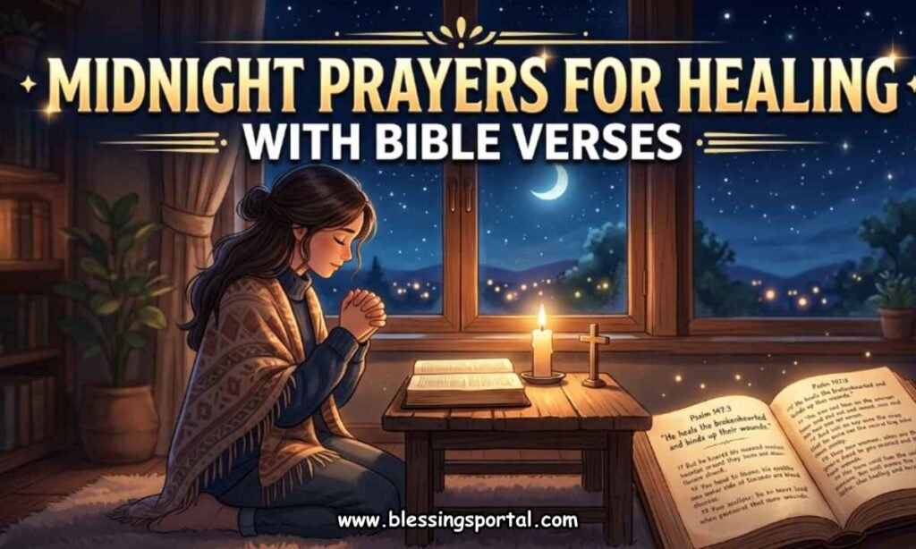 Midnight Prayers for Healing with Bible Verses