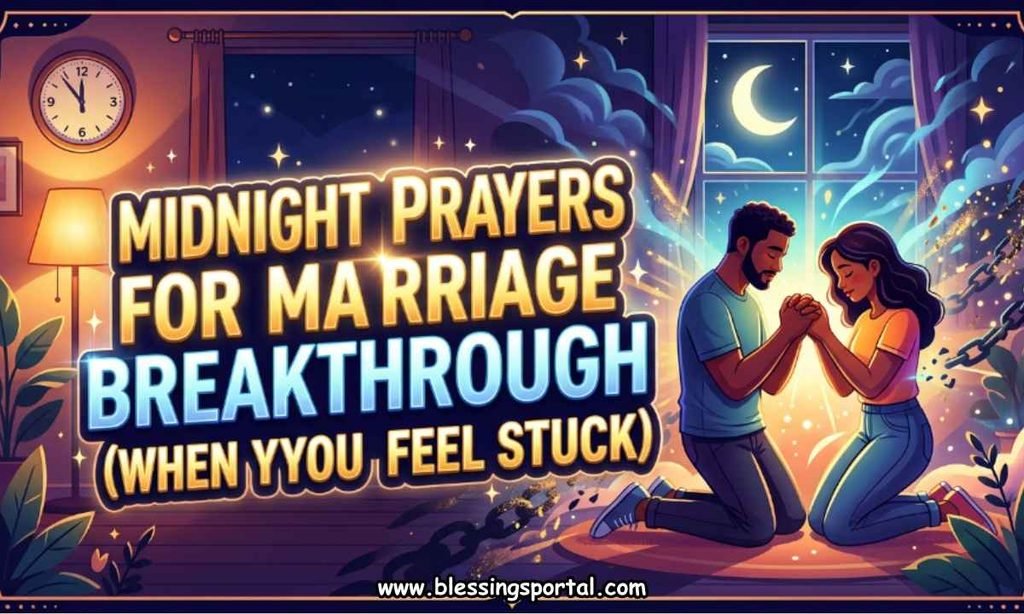 Midnight Prayers for Marriage Breakthrough (When You Feel Stuck)