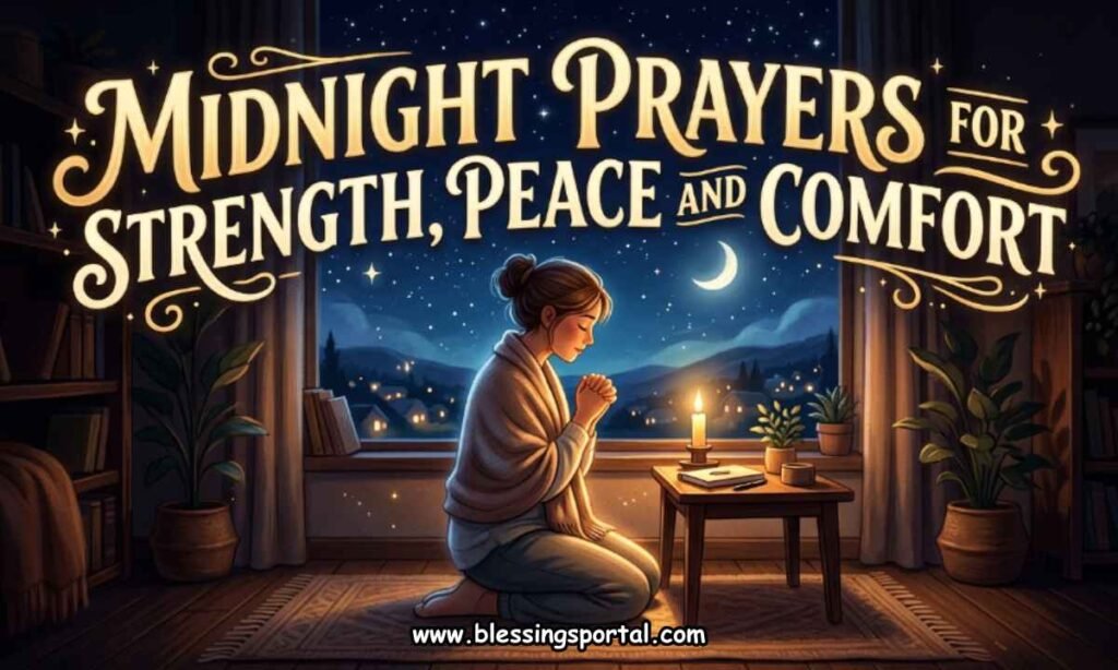 Midnight Prayers for Strength, Peace and Comfort