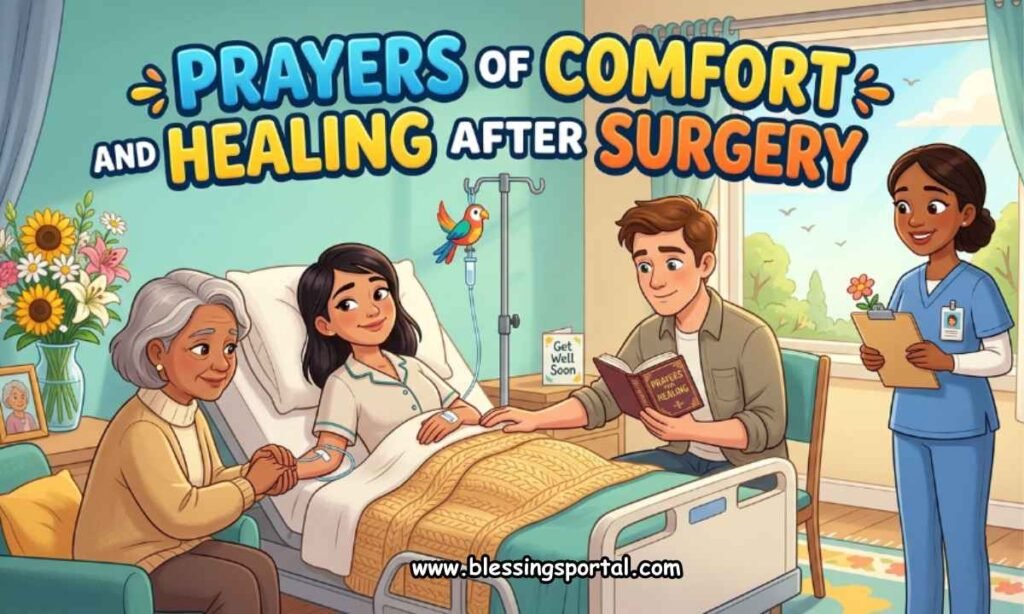 Prayers of Comfort and Healing After Surgery