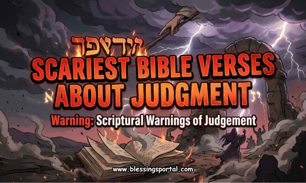 Scariest Bible Verses About Judgment