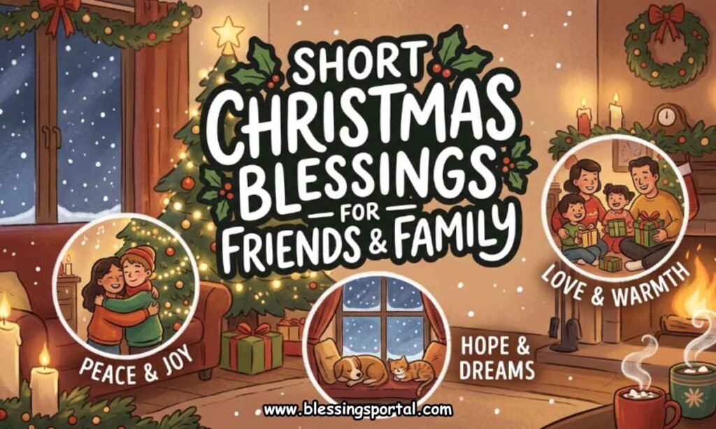 Short Christmas Blessings for Friends and Family