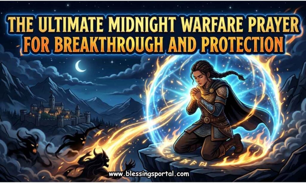 The Ultimate Midnight Warfare Prayer for Breakthrough and Protection