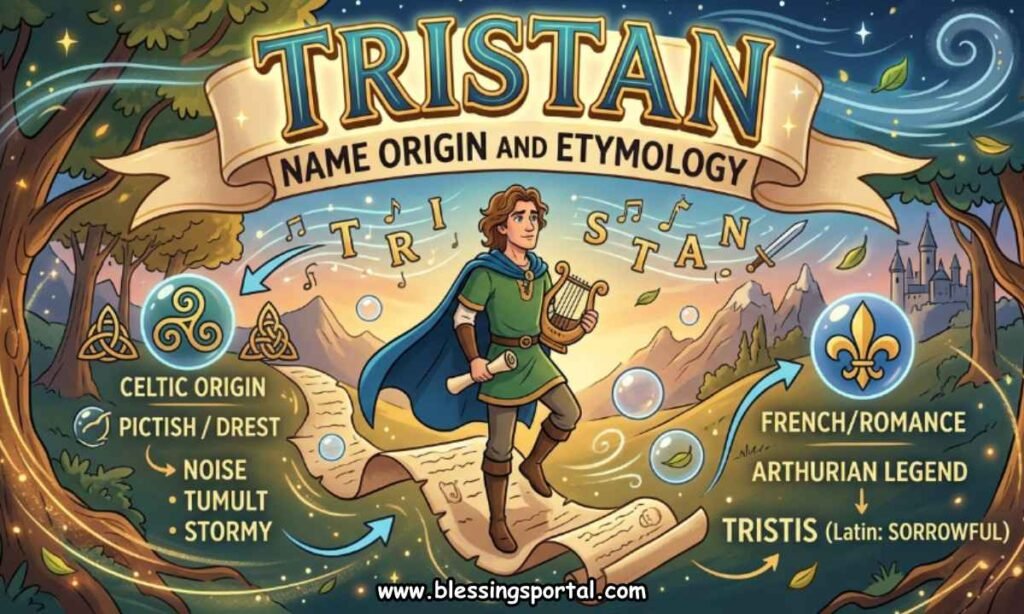Tristan Name Origin and Etymology