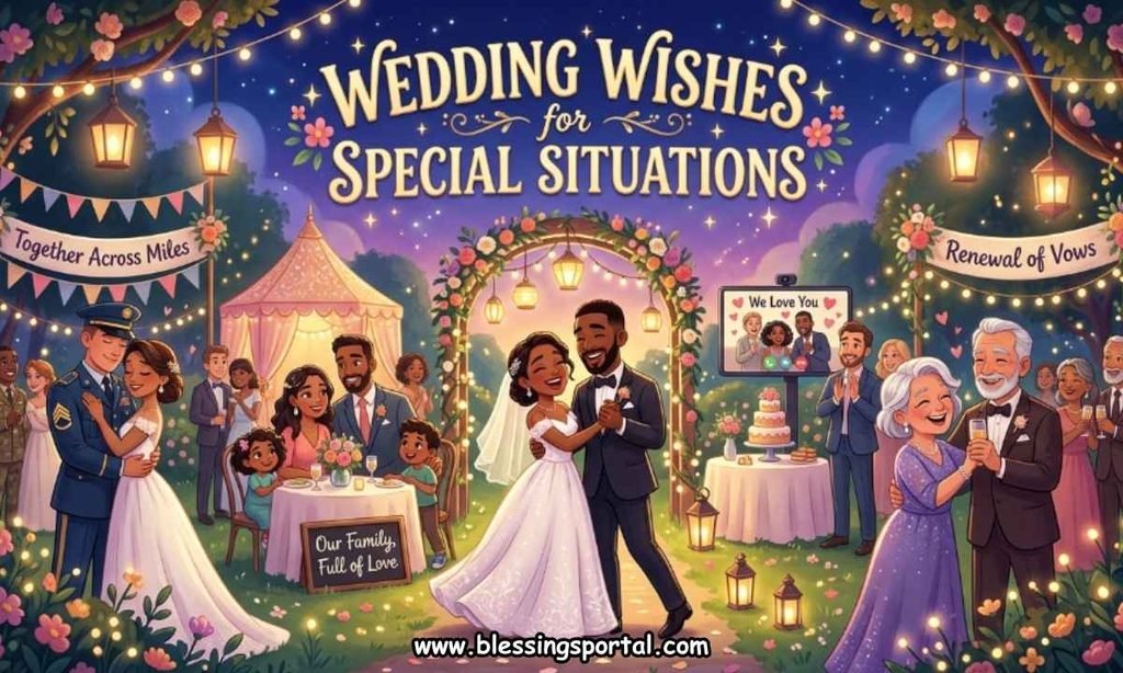 Wedding Wishes for Special Situations