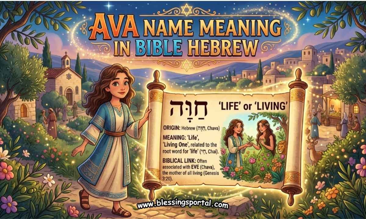Ava Name Meaning in Bible Hebrew