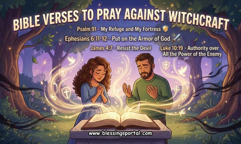 Bible Verses to Pray Against Witchcraft