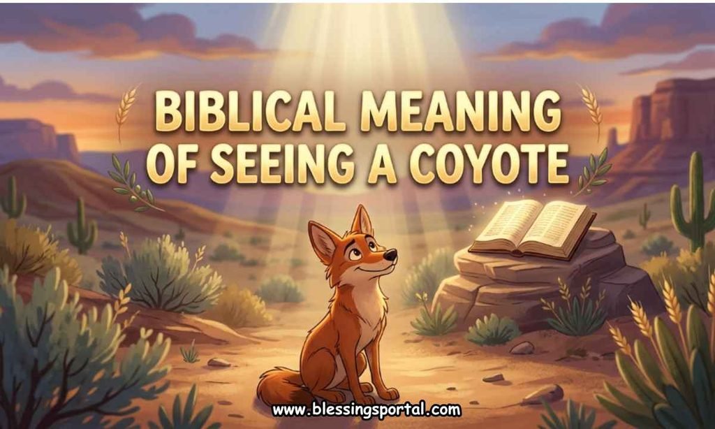 Biblical Meaning of Seeing a Coyote