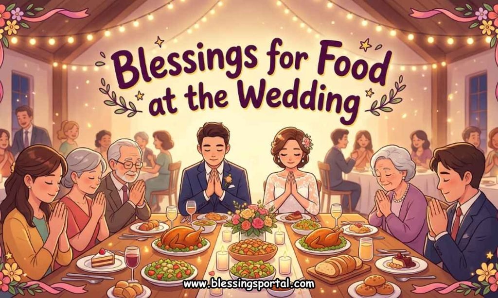 Blessings for Food at the Wedding