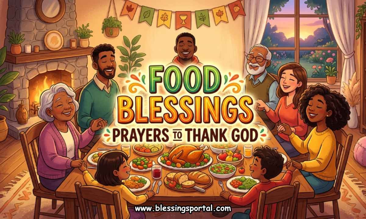 Food Blessings Prayers to Thank God