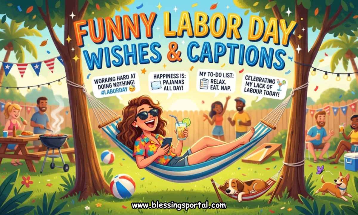 Funny Labor Day Wishes & Captions