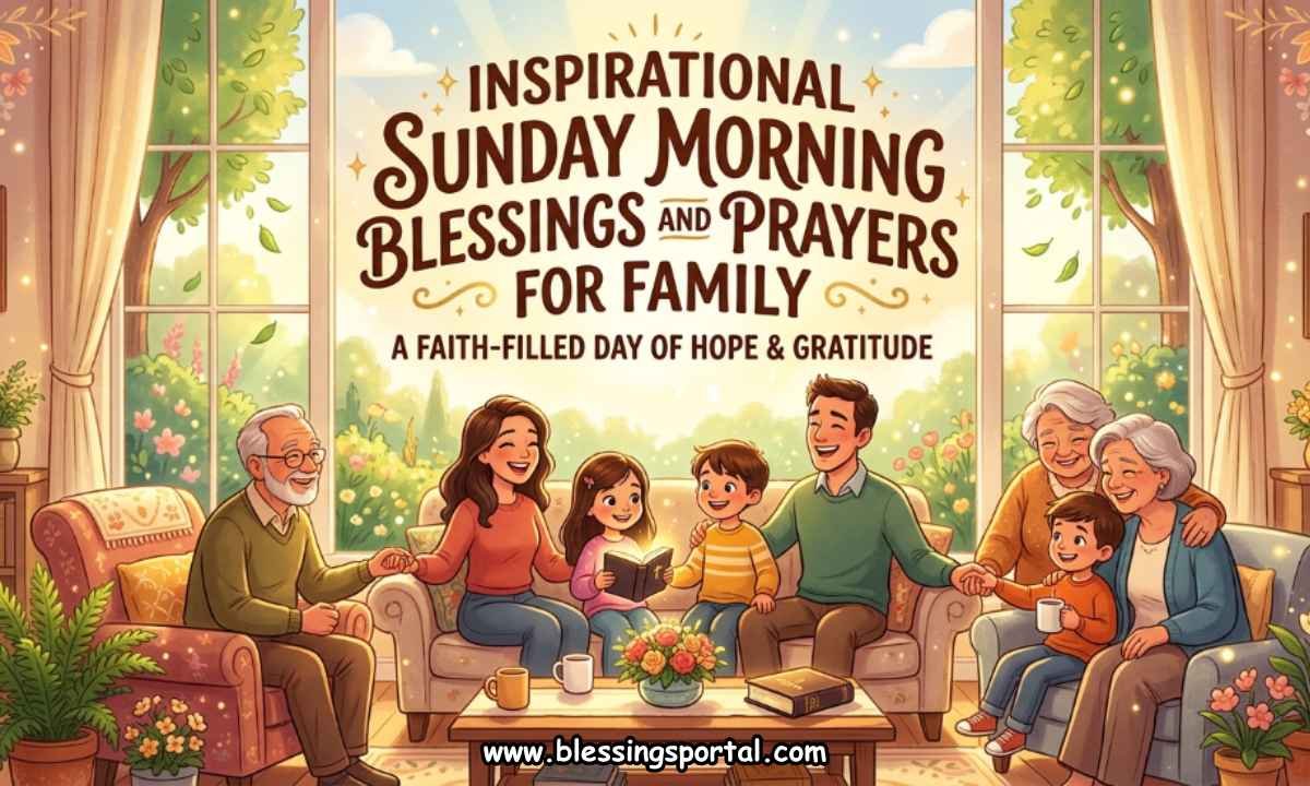 Inspirational Sunday Morning Blessings and Prayers for Family