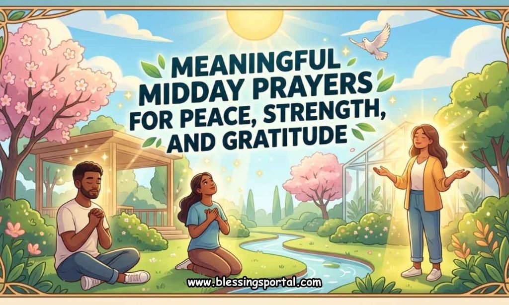 Meaningful Midday Prayers for Peace, Strength, and Gratitude