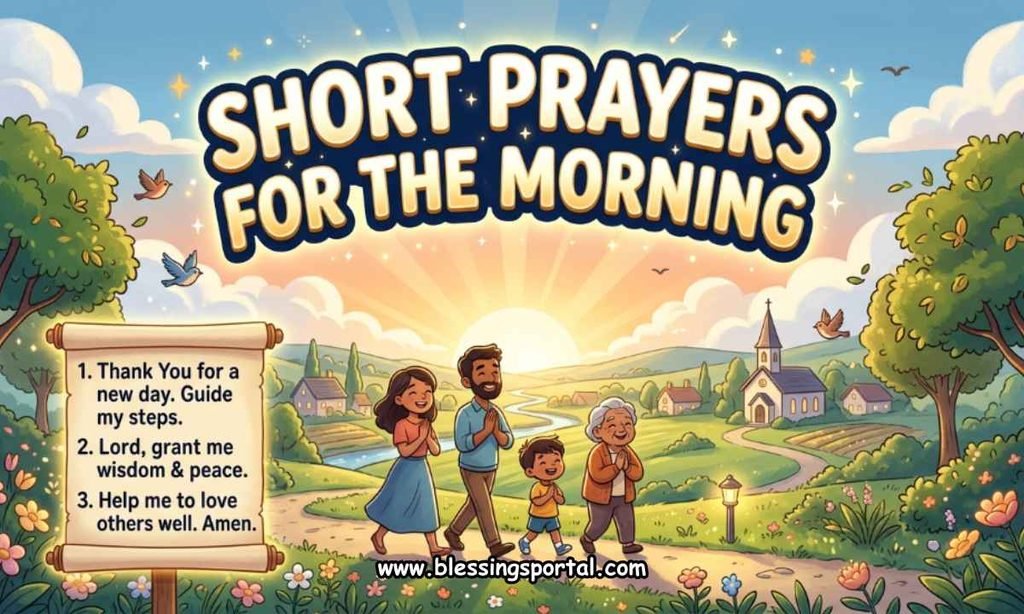 Short Prayers for the Morning