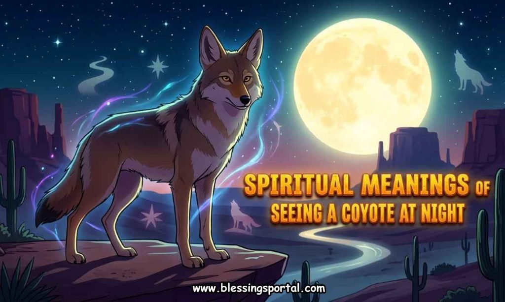 Spiritual Meanings of Seeing a Coyote at Night