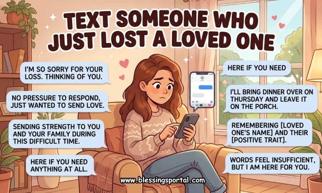 Text Someone Who Just Lost a Loved One