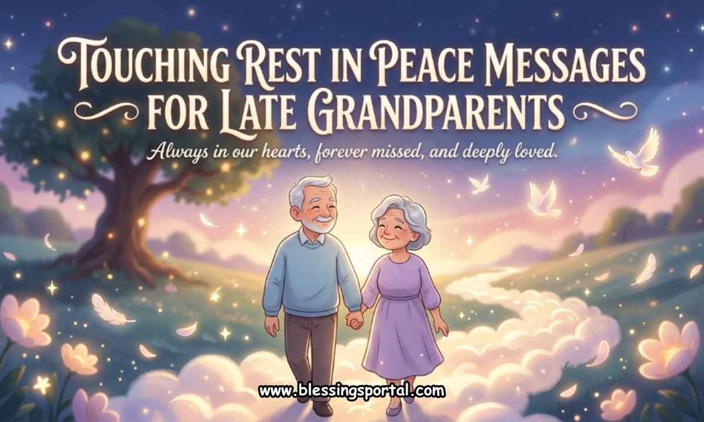 Touching Rest in Peace Messages for Late Grandparents