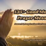 Good Morning Prayer Message