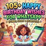 105+ Happy Birthday Wishes for WhatsApp (Funny, Short & Heartfelt)