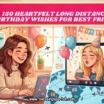 150 Heartfelt Long Distance Birthday Wishes for Best Friend
