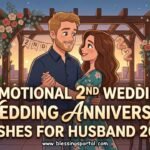 Emotional 2nd Wedding Anniversary Wishes for Husband 2026