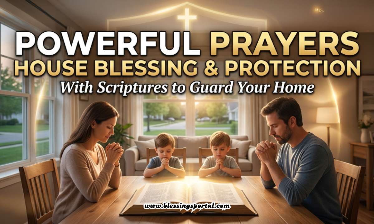Powerful Prayers for House Blessing and Protection with Scriptures to ...