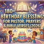 180+ Birthday Blessings for Pastor, Prayers & Bible Verses (2026)