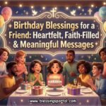 Birthday Blessings for a Friend Heartfelt, Faith-Filled & Meaningful Messages