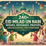 240+ Eid Milad Un Nabi Wishes, Messages, Prayers and Blessings for Everyone