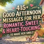 415+ Good Afternoon Messages for Her - Romantic, Sweet & Heart-Touching