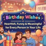Birthday Wishes — Heartfelt, Funny & Meaningful Messages for Every Person in Your Life