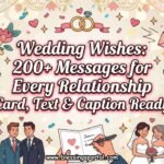 Wedding Wishes - 200+ Messages for Every Relationship (Card, Text & Caption Ready)