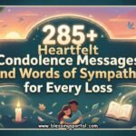 285+ Heartfelt Condolence Messages and Words of Sympathy for Every Loss