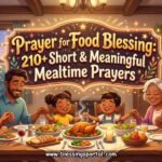 Prayer for Food Blessing - 210+ Short & Meaningful Mealtime Prayers